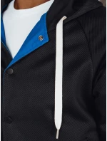 Pánská bunda bomber s kapucí modrá model 21986375 - Dstreet