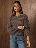 Sweter damski z w fango model 22544847 - FashionStreet Sweter damski z w fango model 22544847 - FashionStreet