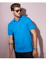JN 708 Pánské piqué polo black model 22488474 - Daiber