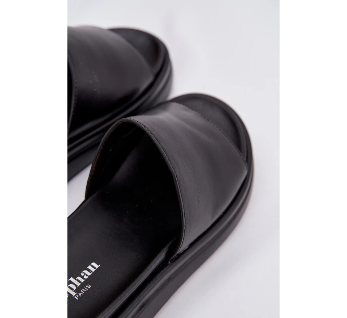 Dámské nazouváky na platformě Černé model 21918978 - Boto