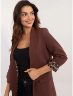 Marynarka DHJ MA brązowy model 20514004 - FPrice Marynarka DHJ MA brązowy model 20514004 - FPrice