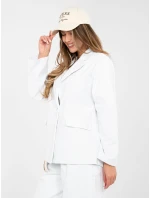 Marynarka IT MA model 22016645 biały - FPrice Marynarka IT MA model 22016645 biały - FPrice