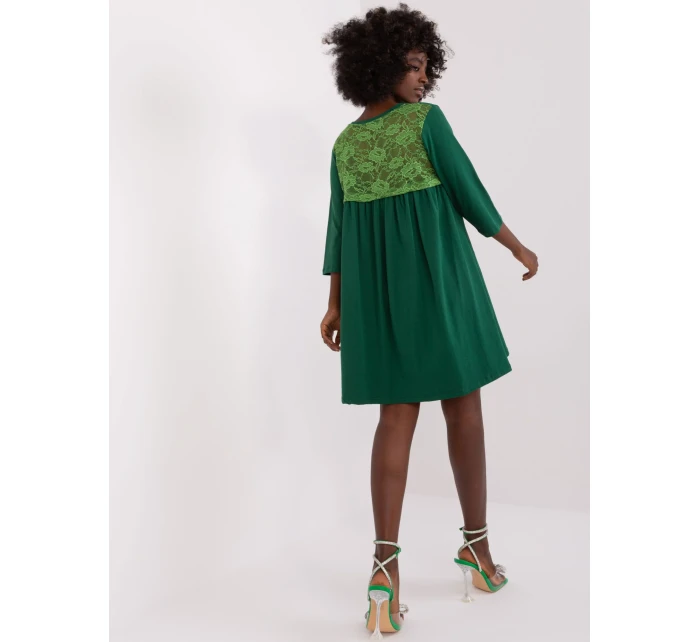 Šaty RV SK 7321.70 tmavě zelená