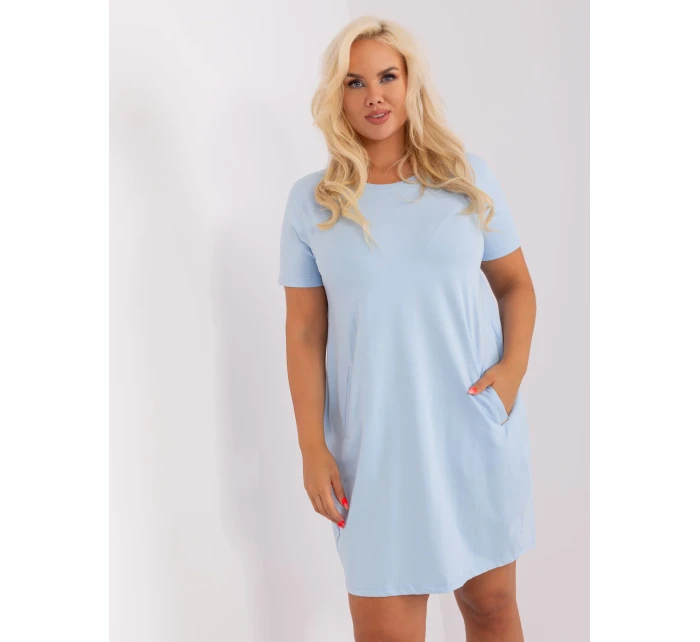 RV SK 8768 šaty.17P světle modrá