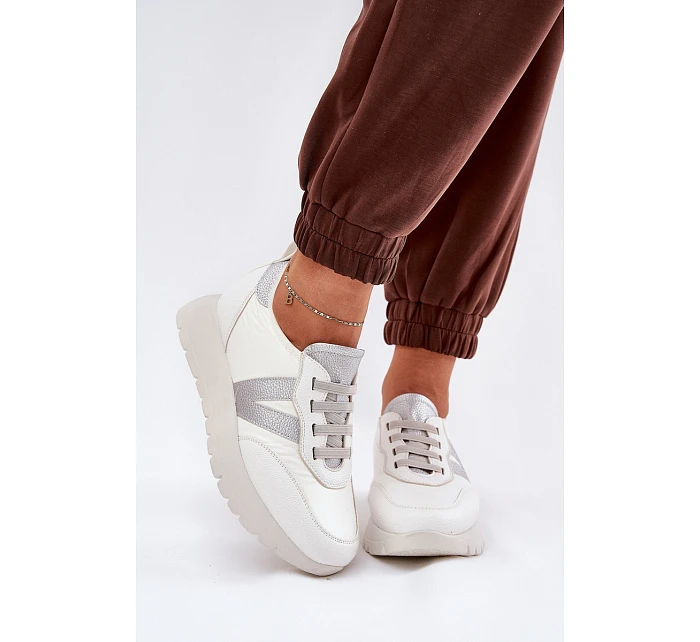 Dámské sportovní boty 58510 bílé - Vinceza