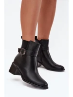 Boty na podpatku  model 216655 Step in style