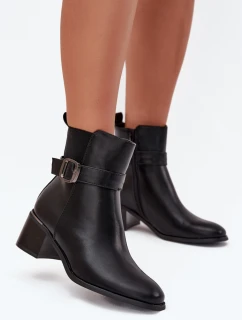 Boty na podpatku  model 216655 Step in style