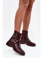 Boty na podpatku  model 222956 Step in style