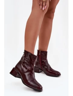 Boty na podpatku  model 222956 Step in style