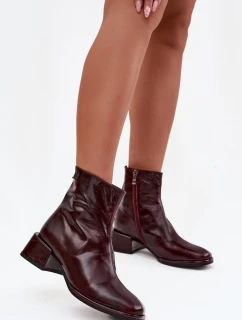 Boty na podpatku  model 222956 Step in style