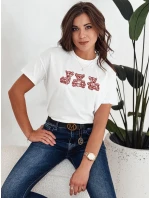 Dámské tričko GRIZY ecru Dstreet RY2568