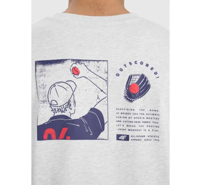 Tričko 4F M 4FRSS25TTSHM2981-27M Tričko 4F M 4FRSS25TTSHM2981-27M