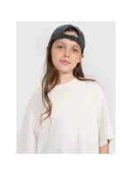 Dívčí tričko oversize s potiskem model 21736445 - 4F Dívčí tričko oversize s potiskem model 21736445 - 4F