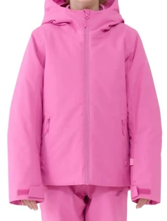 Dívčí lyžařská bunda  fuchsiová JWAW25TTJA 55S model 21914402 - 4F