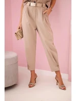 Set vesta + kalhoty velbloud