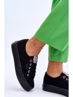 Dámské Tenisky na platformě model 21613030 Černá - Cross Jeans