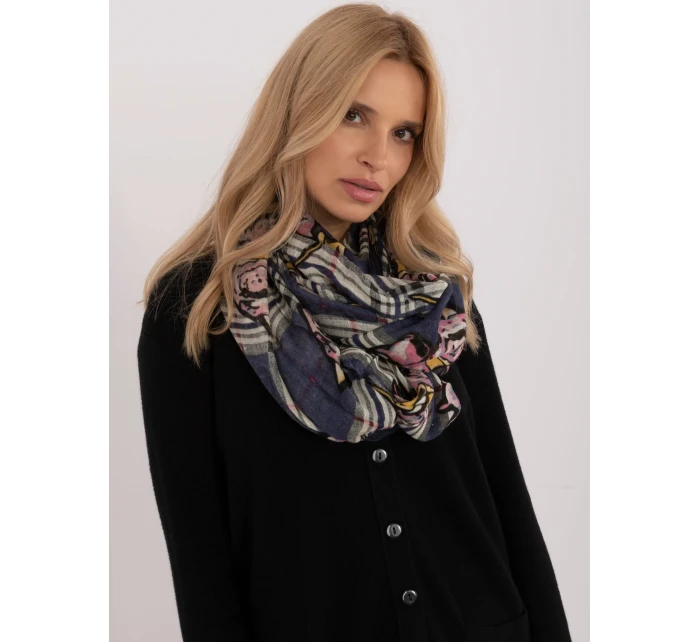 Chustka AT CH model 20463642 granatowy - FPrice Chustka AT CH model 20463642 granatowy - FPrice