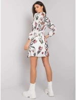 Šaty RO SK E01.49P bílá zelená