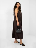 RV SK šaty A1088.29 tmavě hnědé