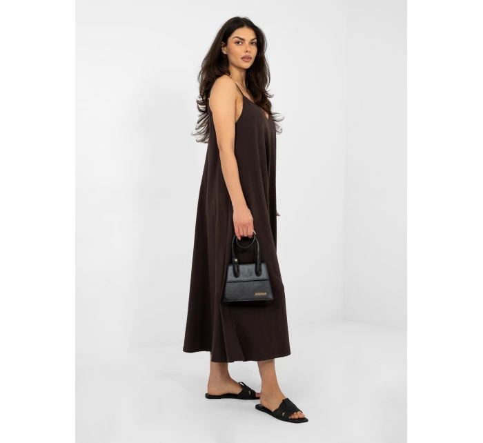 RV SK šaty A1088.29 tmavě hnědé