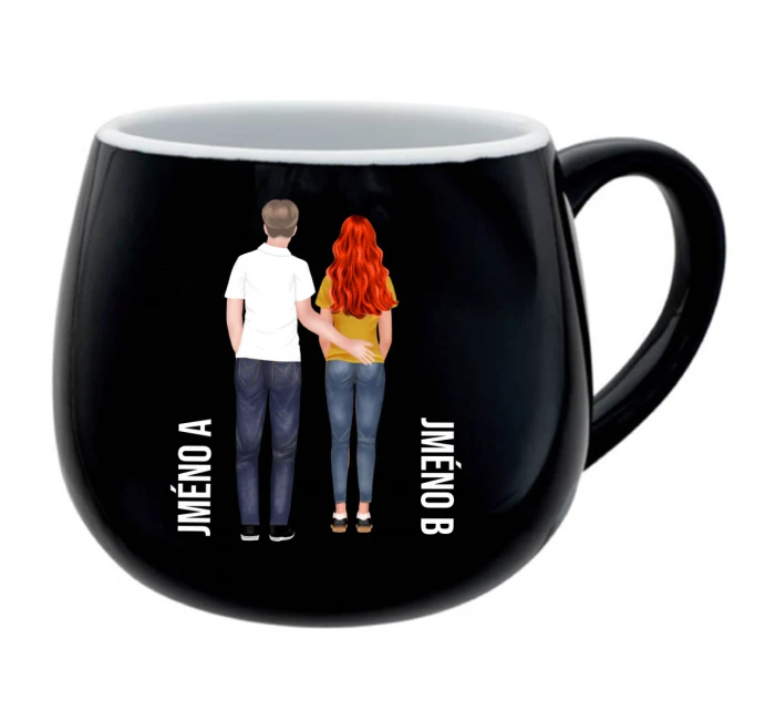 Personalizovaný keramický hrníček s párem 