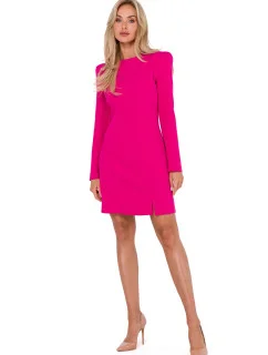 Dámské šaty model 20779796 fuchsiové - Moe