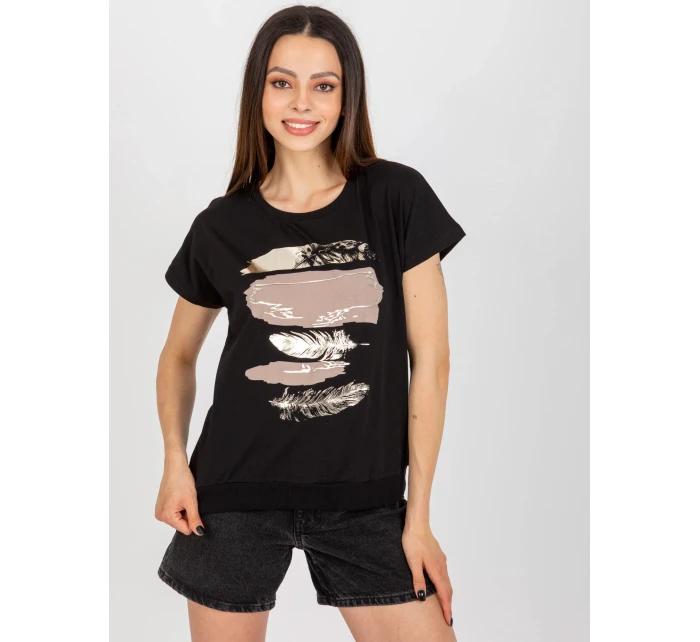 Dámské tričko RV BZ model 21196091 černé - FPrice