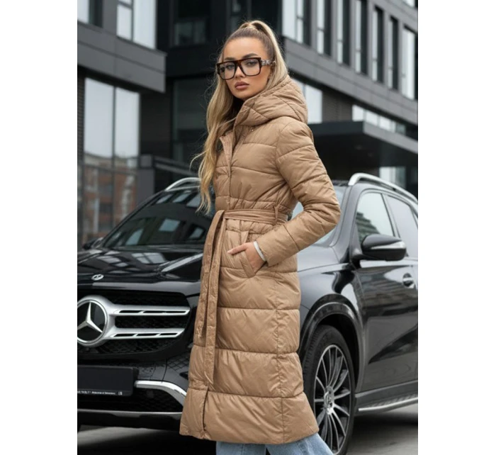 Dámský zimní kabát oboustranný velbloudí FashionStreet TY5480