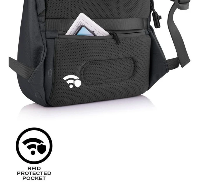 XD DESIGN BATOH PROTI KRÁDEŽI BOBBY SOFT BLACK P/N: P705.791