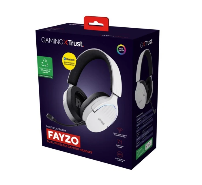 Bílá herní sluchátka model 21729921 - Trust Bílá herní sluchátka model 21729921 - Trust