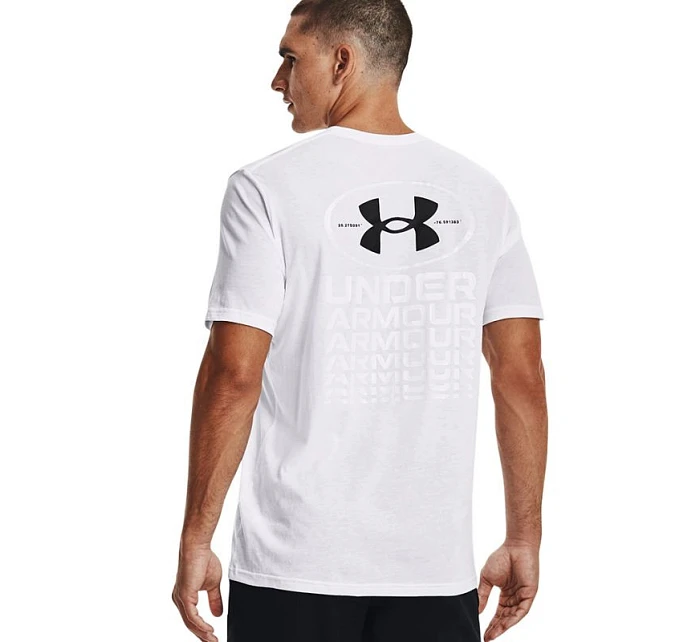 Pánské tričko Repeat Ss M 1371264 100 s grafikou - Under Armour