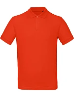 B&C Inspire Polo /men_° Pánské piqué polo z bio bavlny model 22528064 fire red B&C Inspire Polo /men_° Pánské piqué polo z bio bavlny model 22528064 fire red