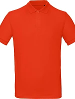 B&C Inspire Polo /men_° Pánské piqué polo z bio bavlny 01.0430 fire red