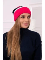 Kinga dámská čepice K297 pink model 18751281 - K-Fashion Kinga dámská čepice K297 pink model 18751281 - K-Fashion