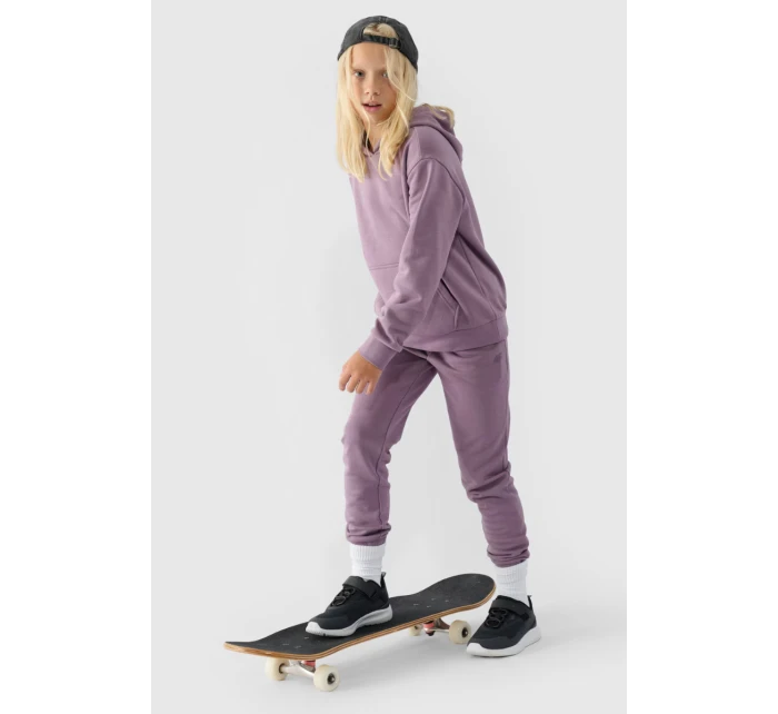 Dívčí Mikina S Hladká Fialová model 21668632 - 4F