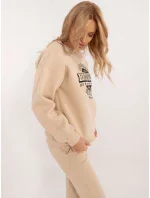 Bluza EM BL model 20496368 beżowy - FPrice Bluza EM BL model 20496368 beżowy - FPrice