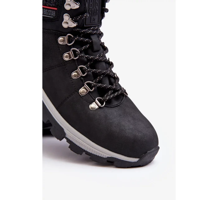 Pánské trekové boty Big Star Černá Pánské trekové boty Big Star Černá