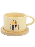 Personalizovaný keramický hrníček Makronka s párem Personalizovaný keramický hrníček Makronka s párem