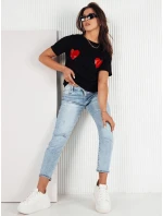 Dámské tričko černé Dstreet model 21974054 - FashionStreet