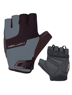 CHIBA rukavice GEL COMFORT L šedé