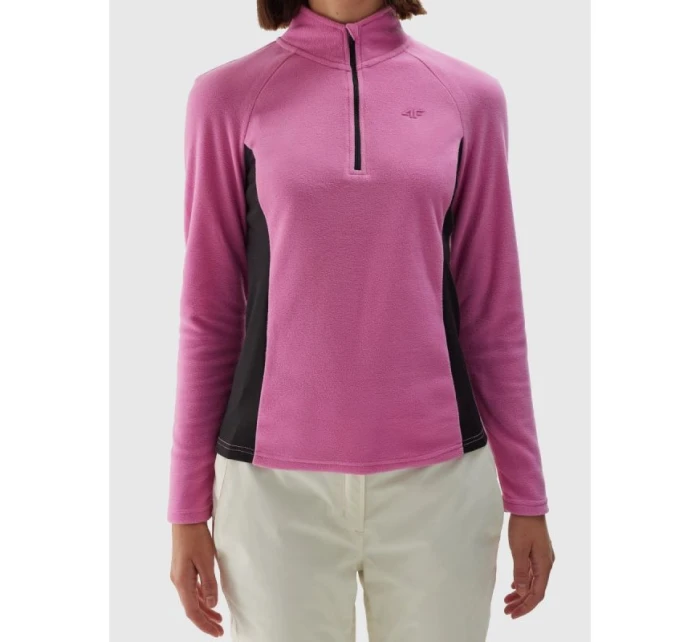Dámské termoprádlo z fleecu (top) 4F 4FWAW24UFLEF049-55S