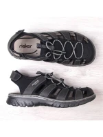 Vestavěné sandály Rieker M 26770-00 RKR584 Vestavěné sandály Rieker M 26770-00 RKR584