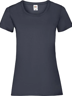 Fruit of the Loom Lady-Fit Valueweight T Dámské tričko 16.1372 deep navy