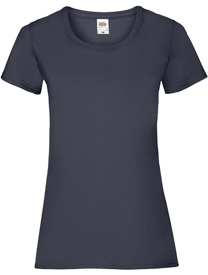 Fruit of the Loom Lady-Fit Valueweight T Dámské tričko 16.1372 deep navy Fruit of the Loom Lady-Fit Valueweight T Dámské tričko 16.1372 deep navy