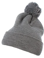 Flexfit 1501P Pletená čepice s bambulí 55.501P heather grey Flexfit 1501P Pletená čepice s bambulí 55.501P heather grey
