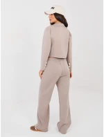 Komplet IT KMPL model 21914599 ciemny bezowy - FPrice Komplet IT KMPL model 21914599 ciemny bezowy - FPrice