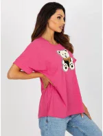 Dámská halenka LK BZ 509251.26X fuchsiová - FPrice