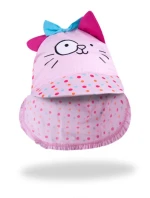 ČEPICE "RŮŽOVÁ KOČKA" CLE-097