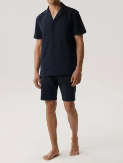 model 20905112 pyžamo kr/r S2XL pánské pyžamo na zip - Atlantic