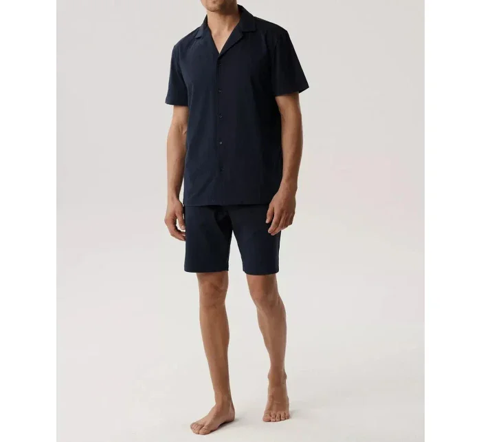 model 20905112 pyžamo kr/r S2XL pánské pyžamo na zip - Atlantic